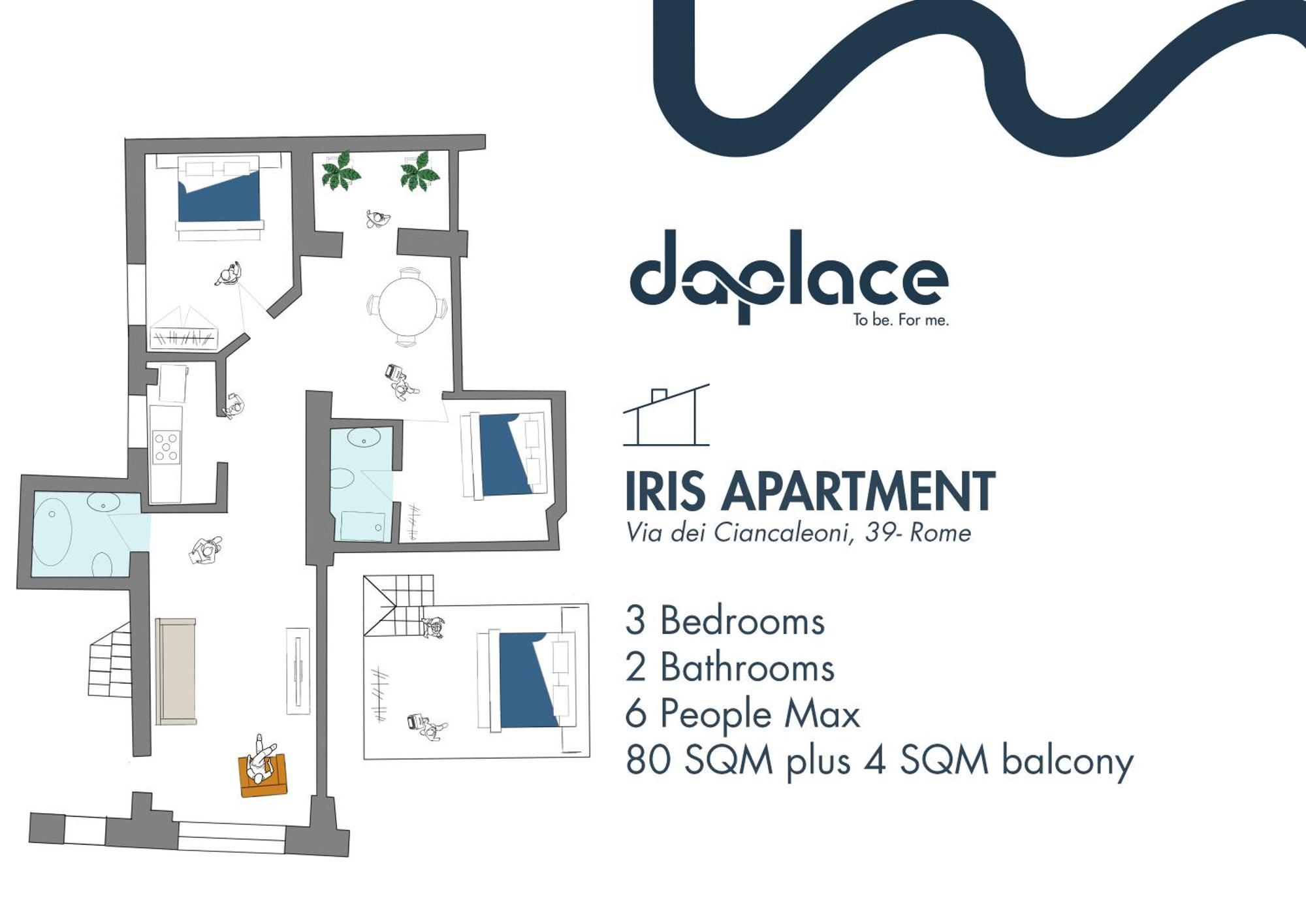 Daplace - Iris Apartment Ρώμη Εξωτερικό φωτογραφία